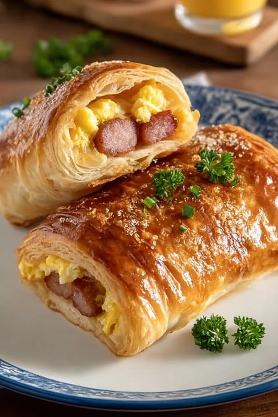 Sausage Egg Breakfast Roll-Ups Sausage Egg Breakfast Roll-Ups