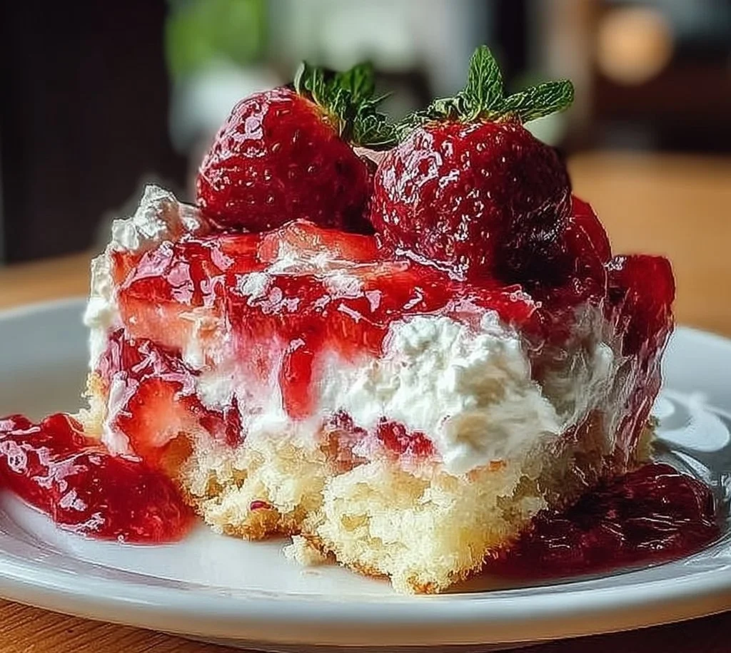 Strawberry Earthquake Cake Strawberry Earthquake Cake