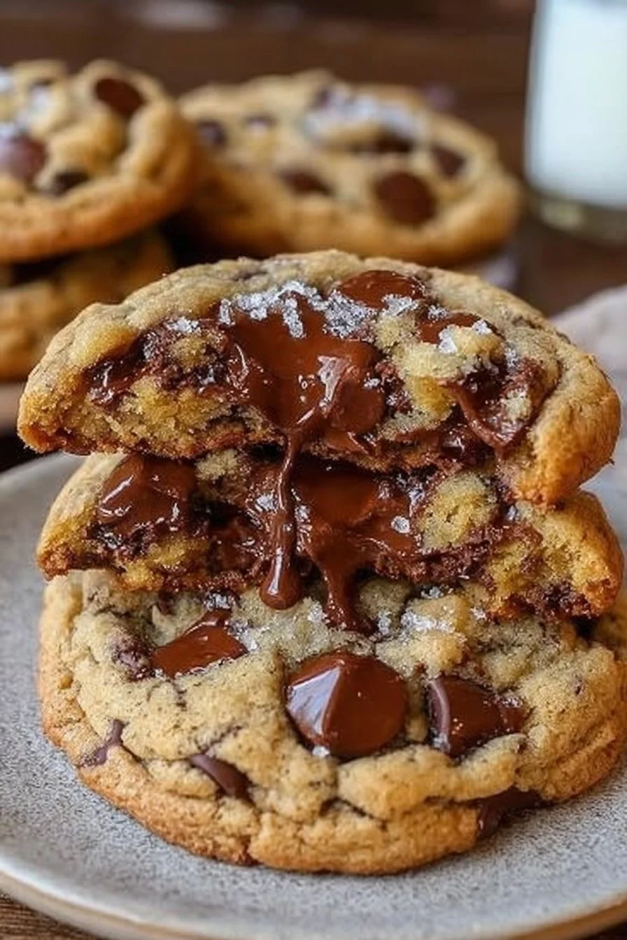 Ultra Thick Chocolate Chip Cookies