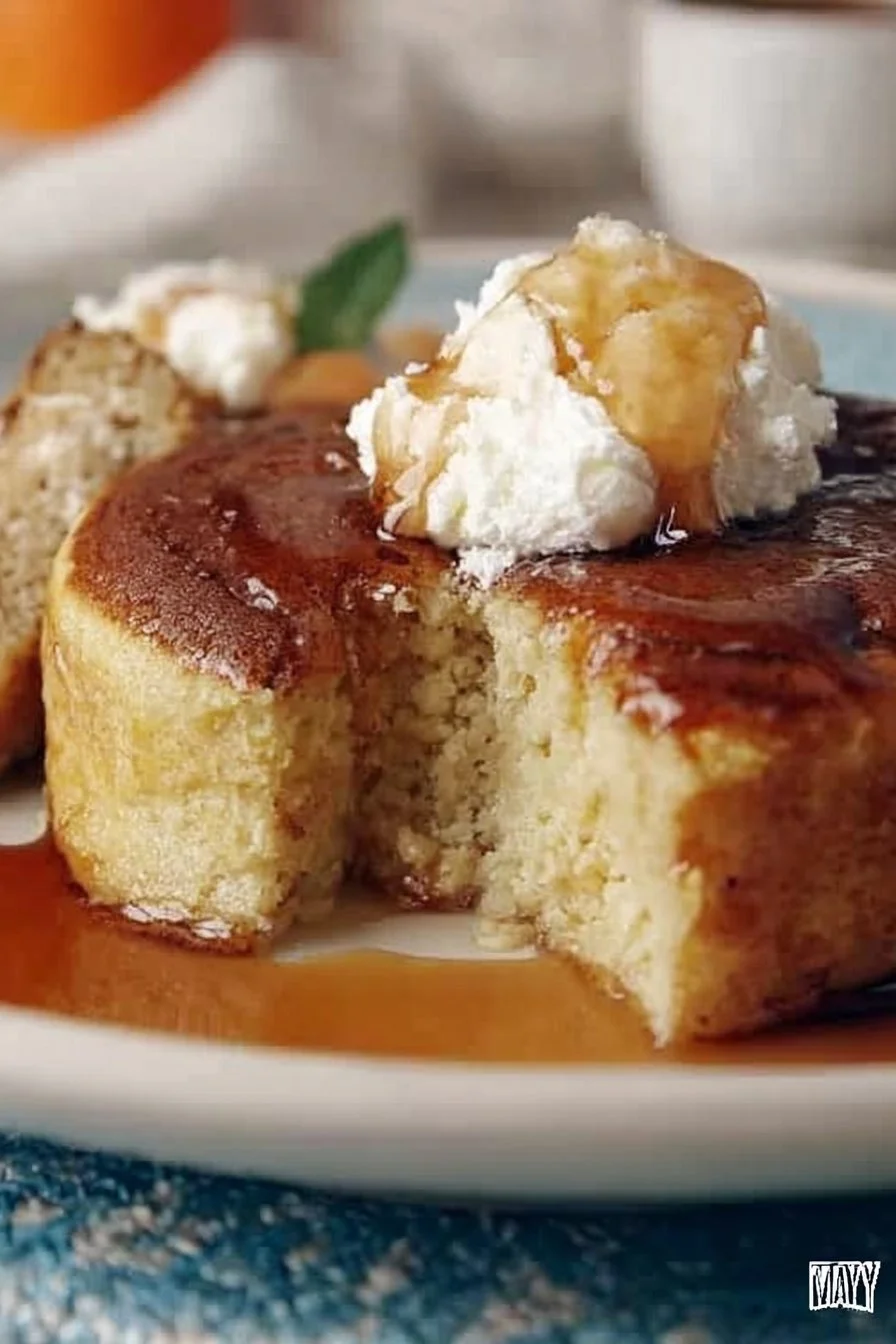 Vegan Japanese Souffle Pancakes