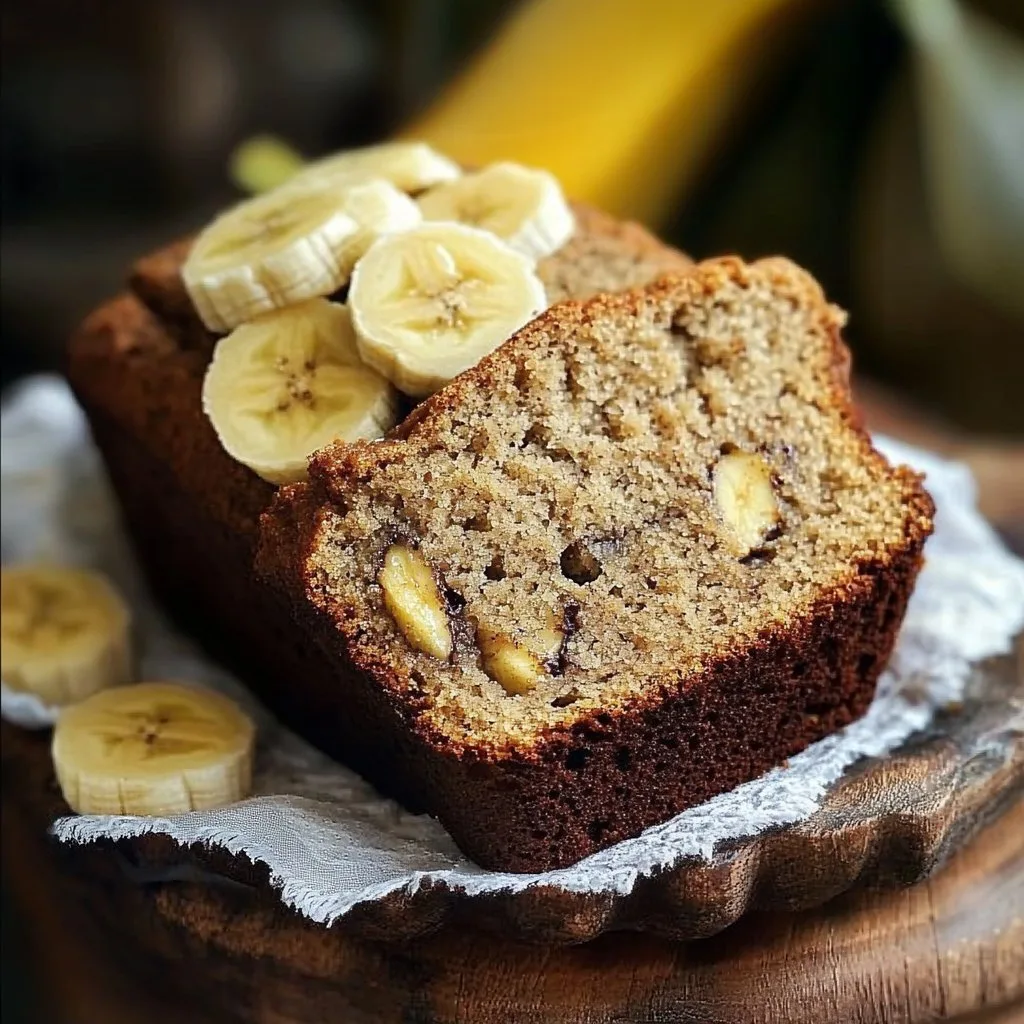 Classic Moist Banana Bread