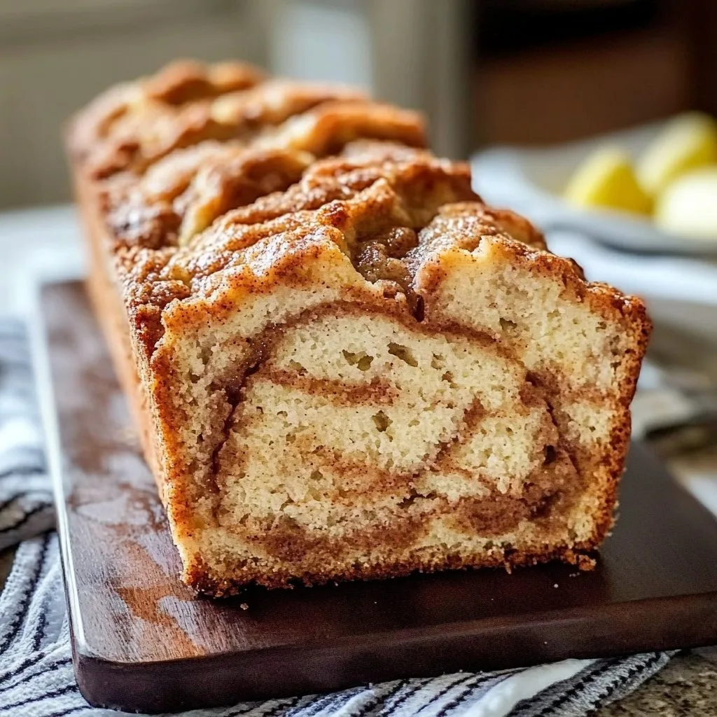 Paula Deen Apple Cinnamon Swirl Loaf