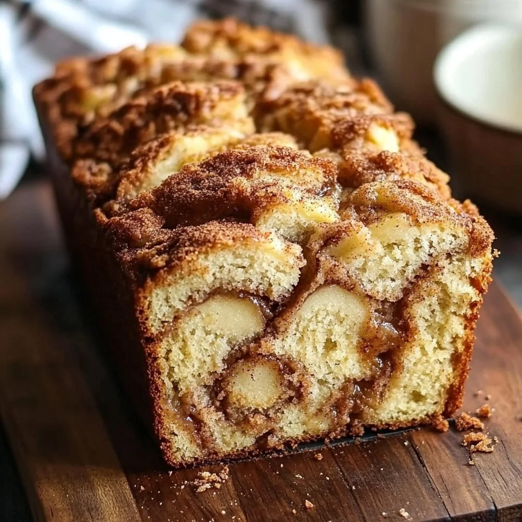 Brown Butter Apple Cinnamon Swirl Bread