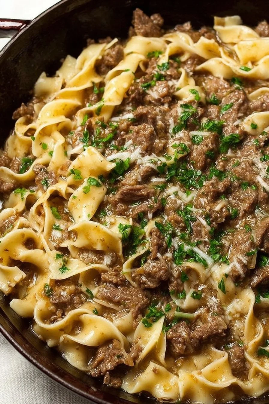 Beef and Noodles
