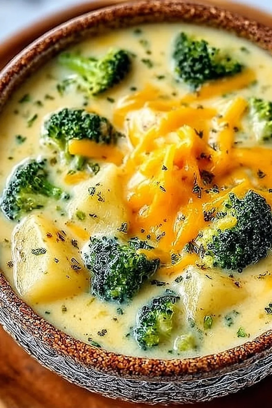 Broccoli Potato Cheese Soup Broccoli Potato Cheese Soup