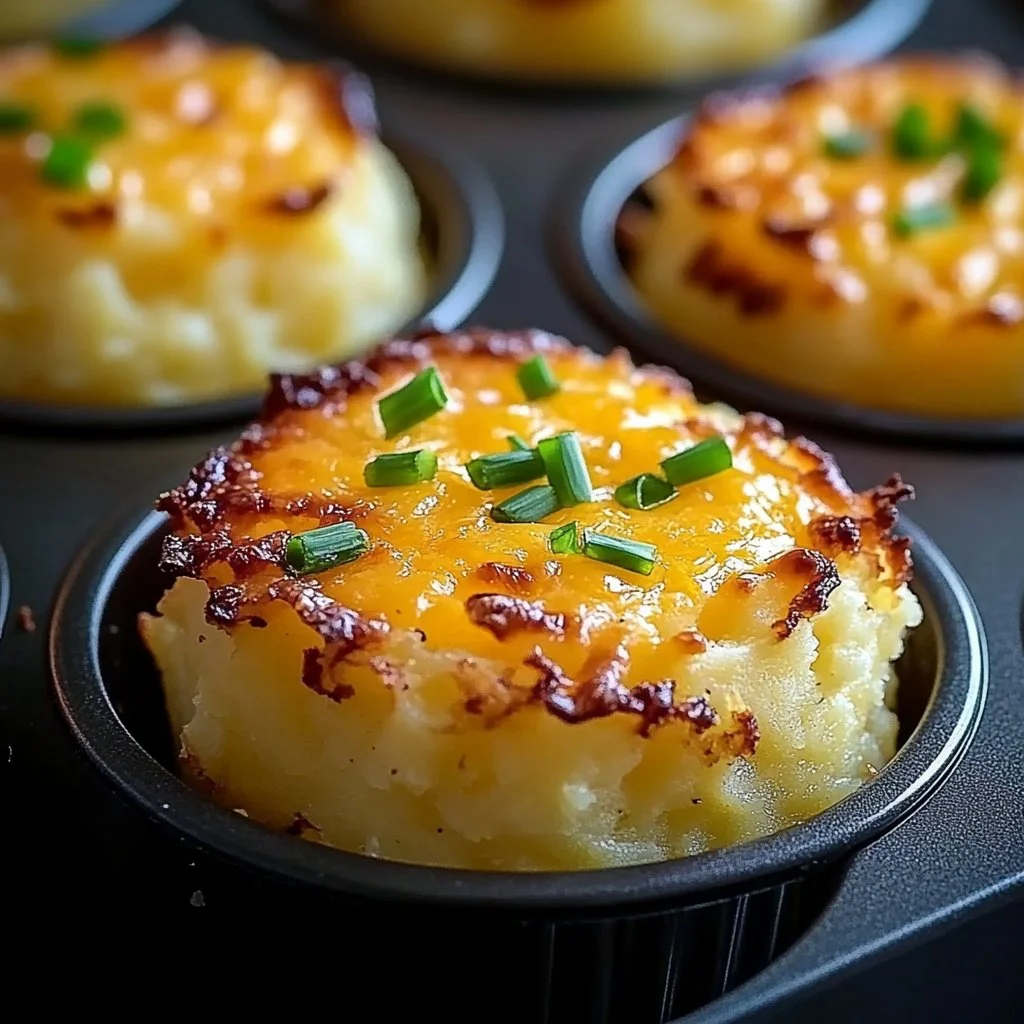 Cheesy Mashed Potato Puffs