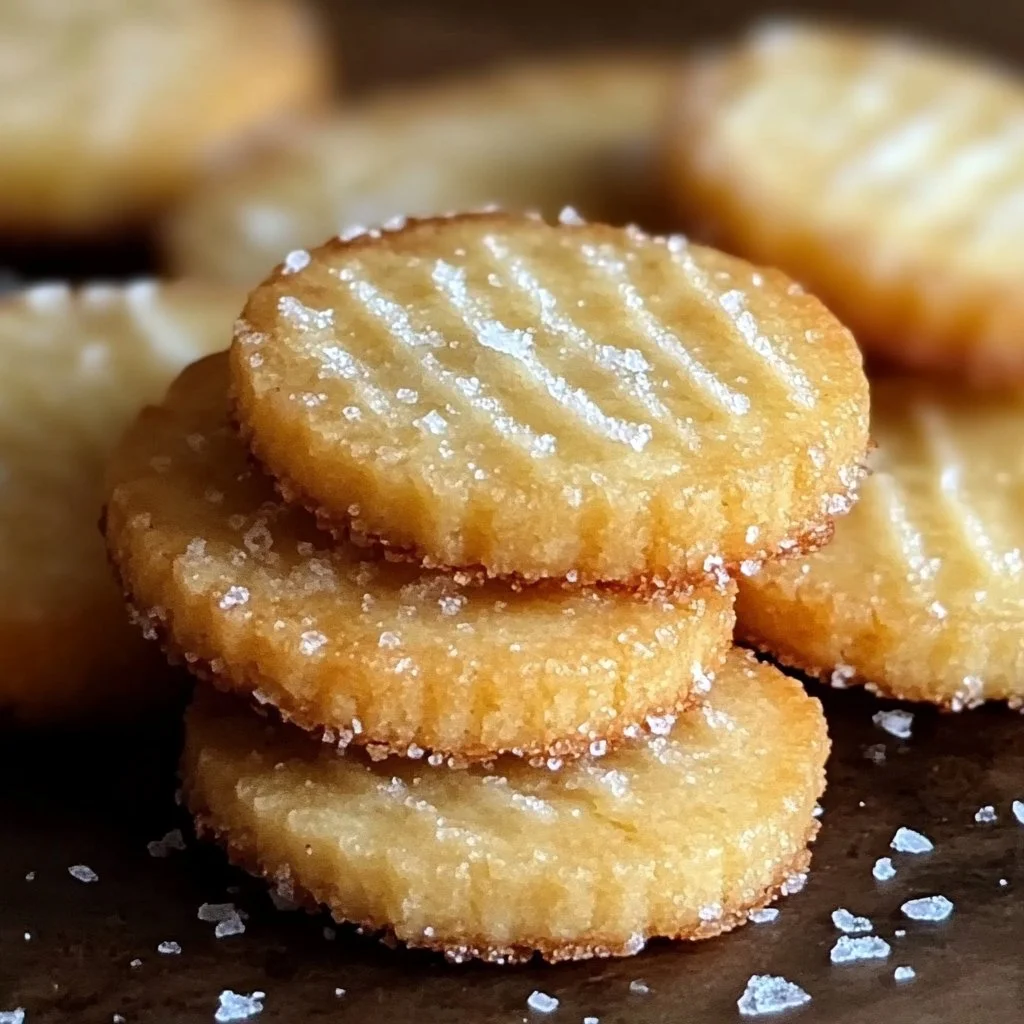 Classic French Salted Butter Cookies (Breton Sablés)