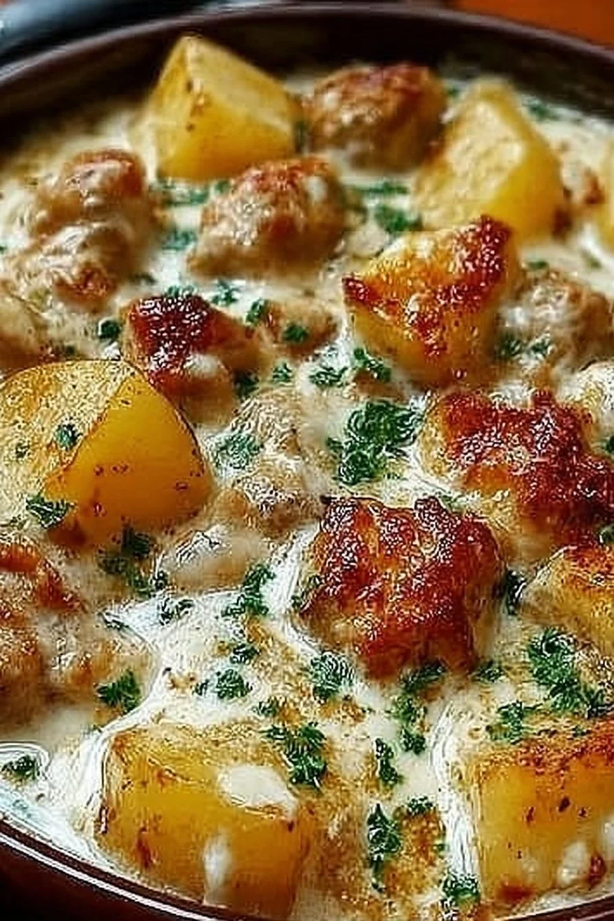 Garlic Parmesan Crockpot Chicken and Potatoes Garlic Parmesan Crockpot Chicken and Potatoes