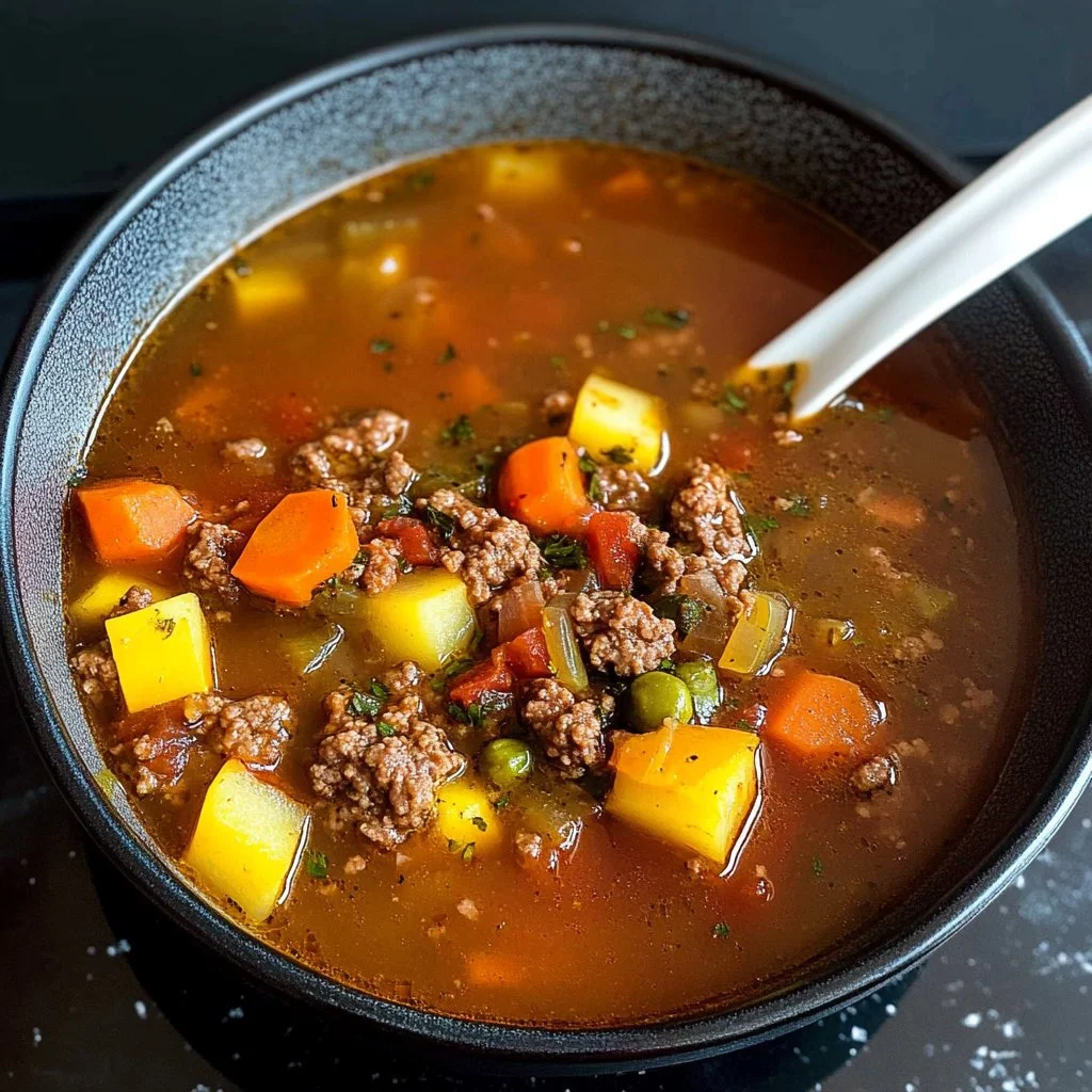 Hamburger Vegetable Soup