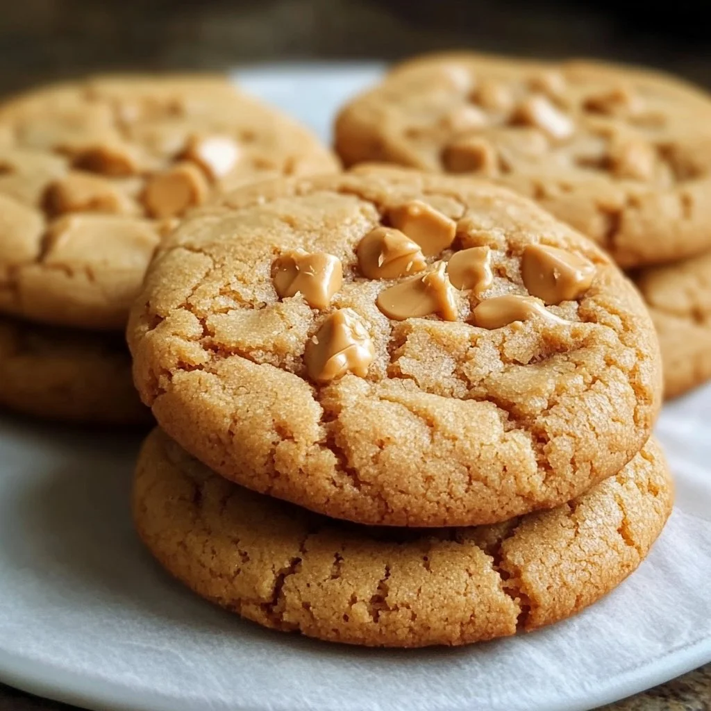 Triple Peanut Butter Cookies