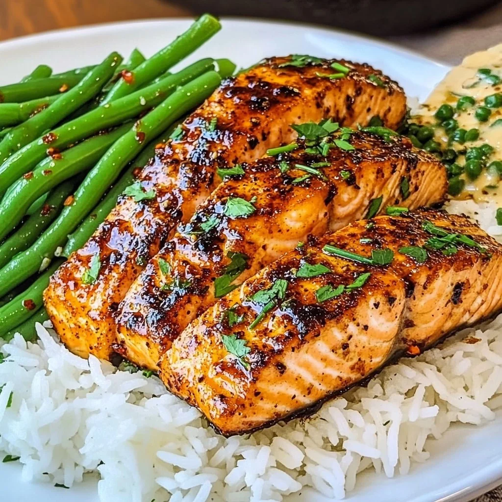 Cajun Honey Butter Salmon