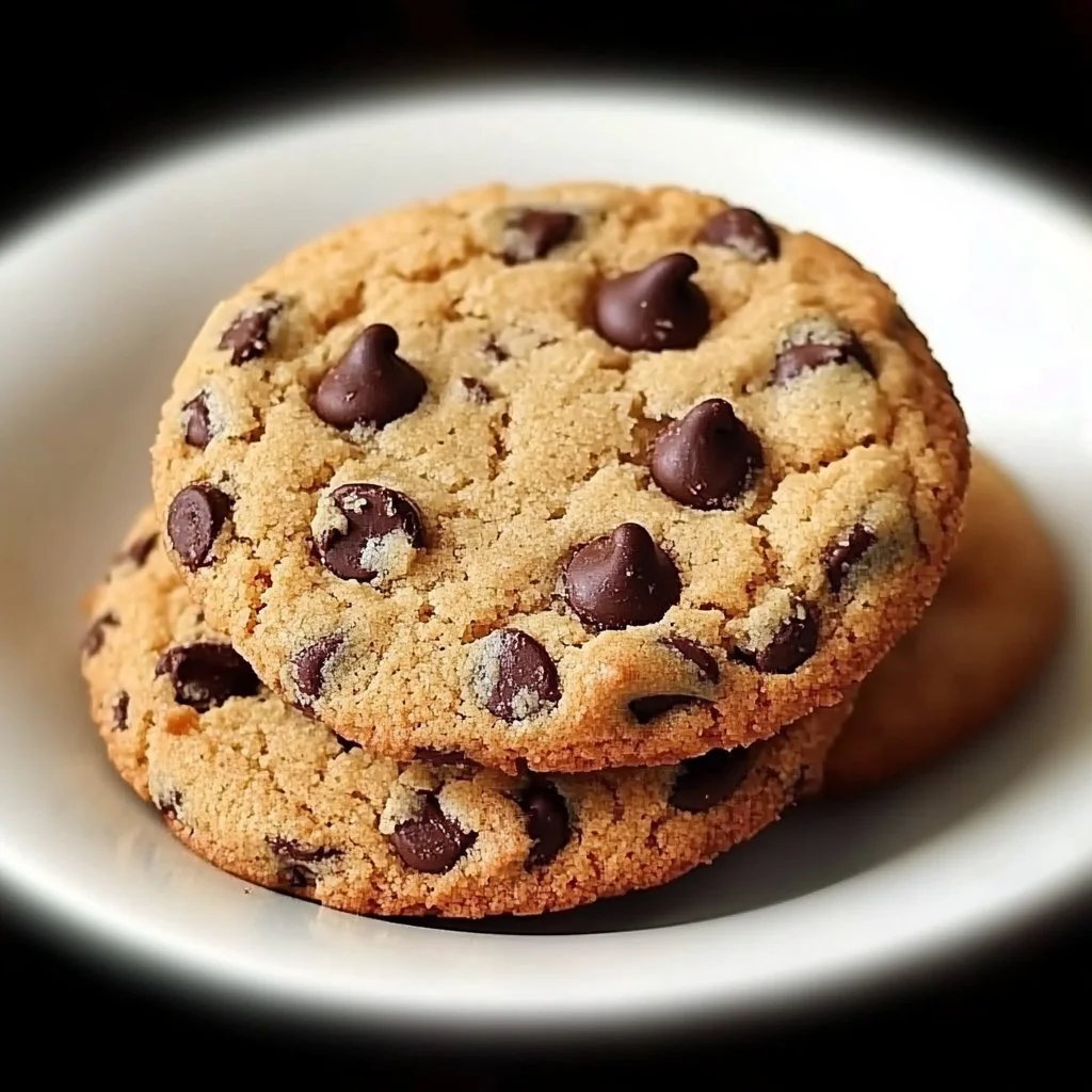Crispy Chocolate Chip Cookies