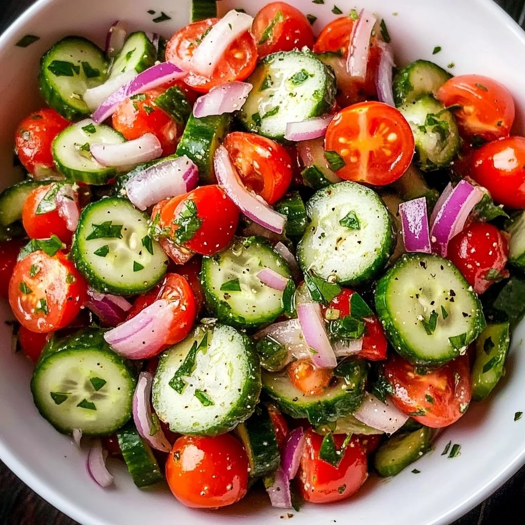 Cucumber Tomato Salad