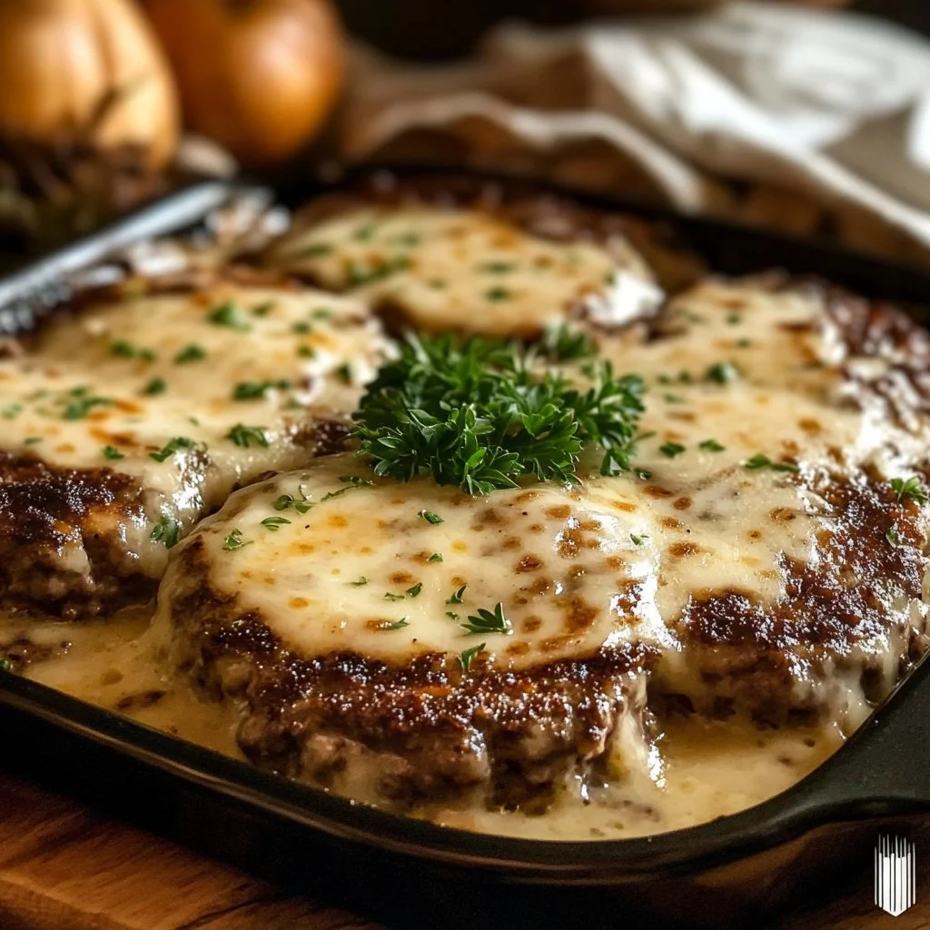 Amish Hamburger Steak Bake