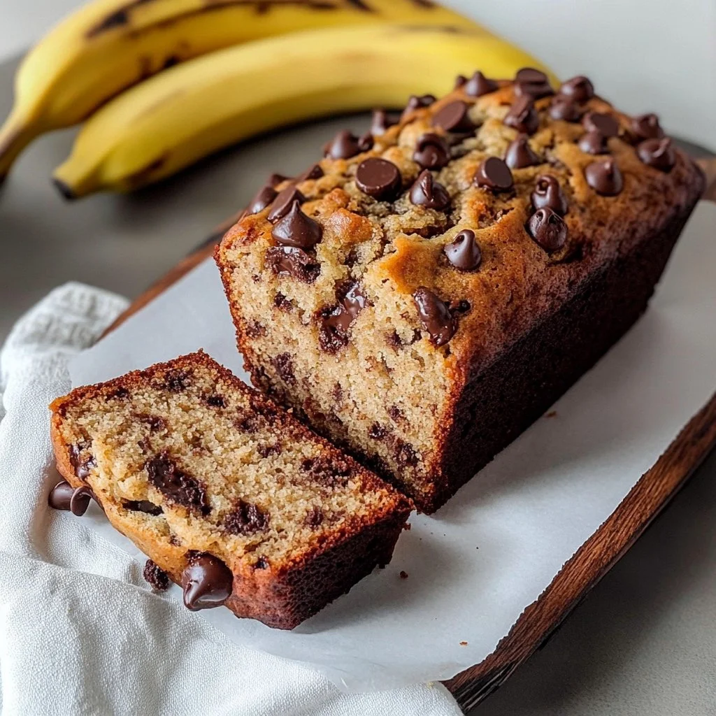 Brown Butter Chocolate Chip Banana Bread