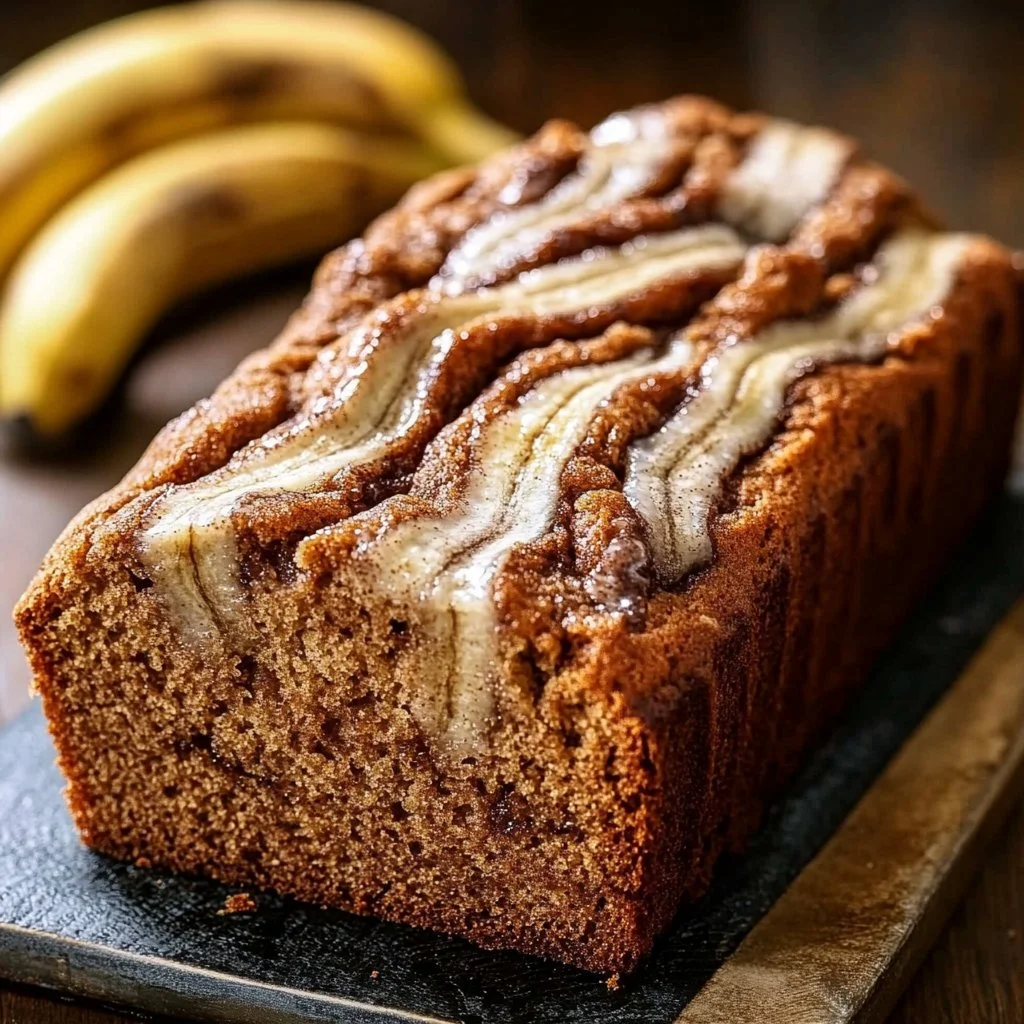 Cinnamon Swirl Banana Bread