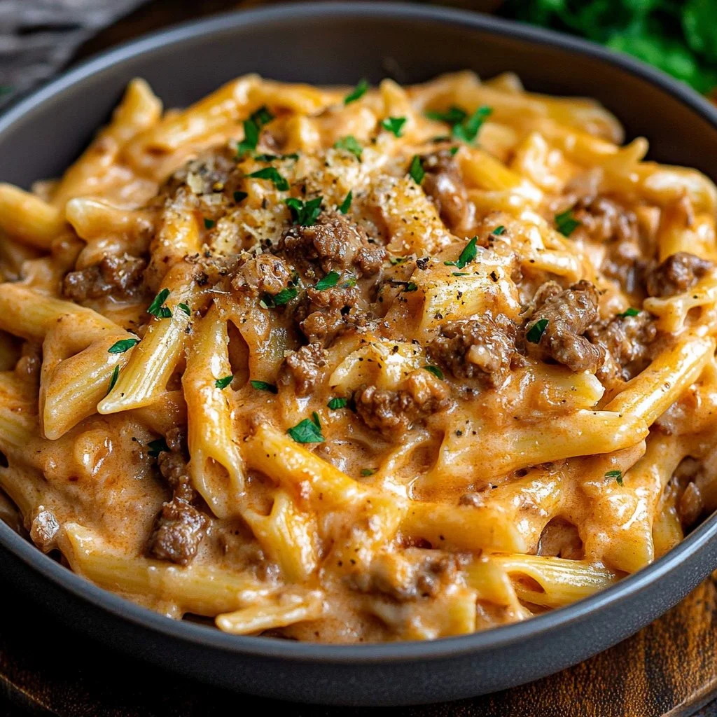 Creamy Beef Pasta