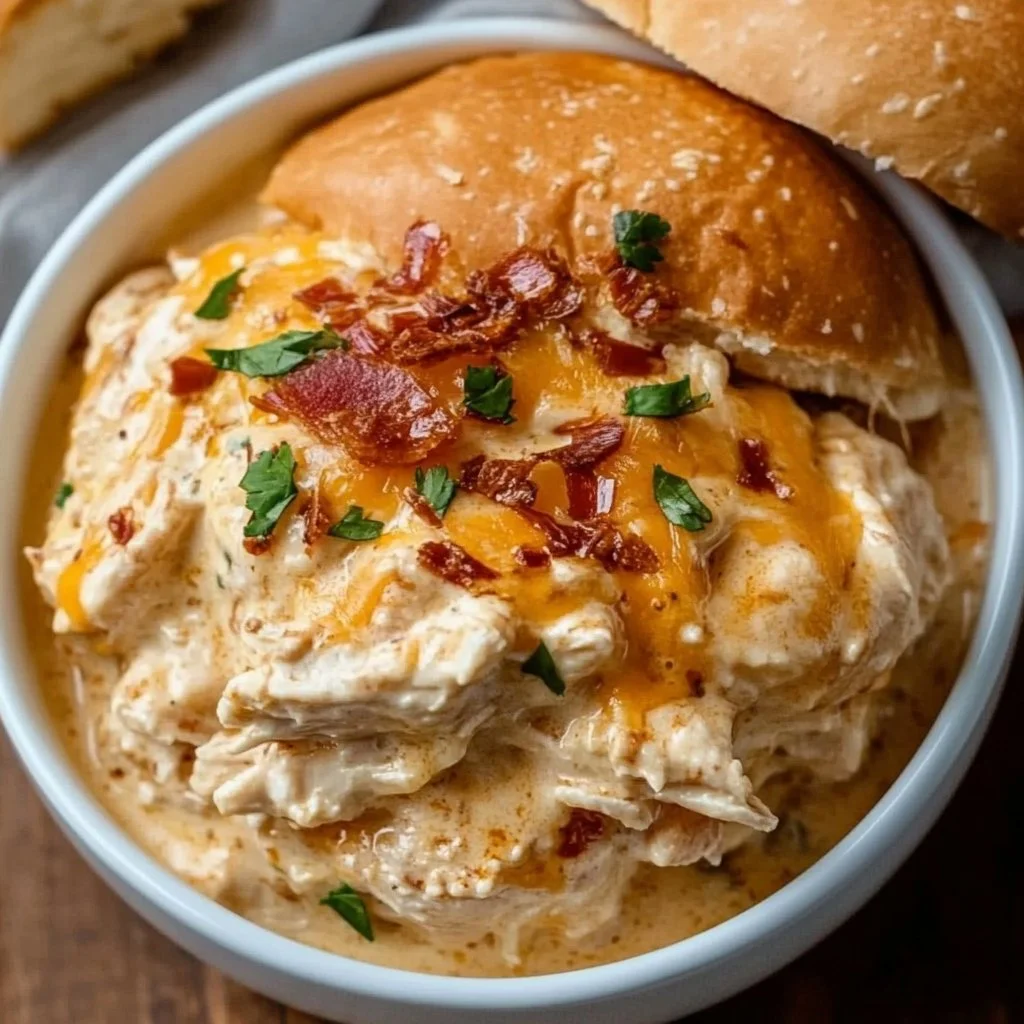 Creamy Crockpot Crack Chicken