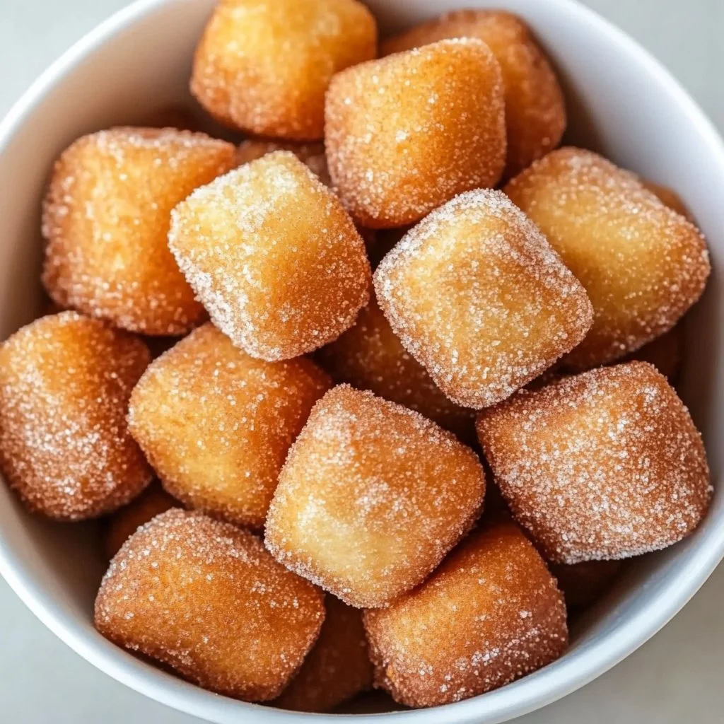 Crispy Air Fryer Churro Bites