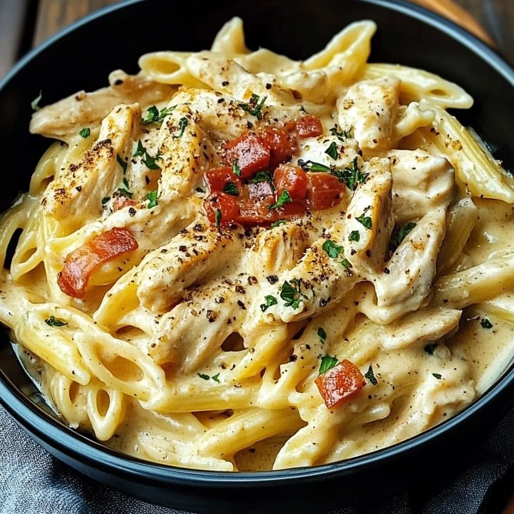 Crock Pot Creamy Cajun Chicken Pasta