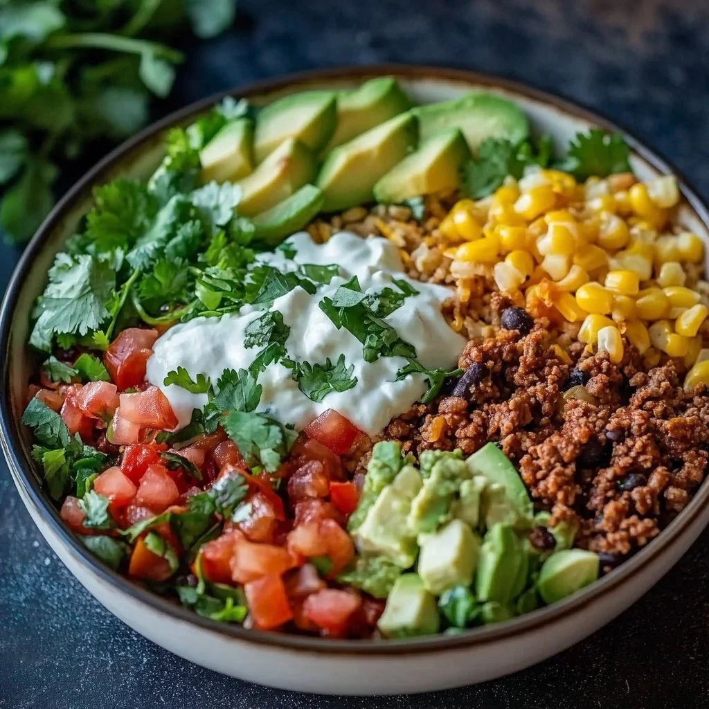 Easy Low Carb Burrito Bowl - 25min Breakfast Protein-Packed