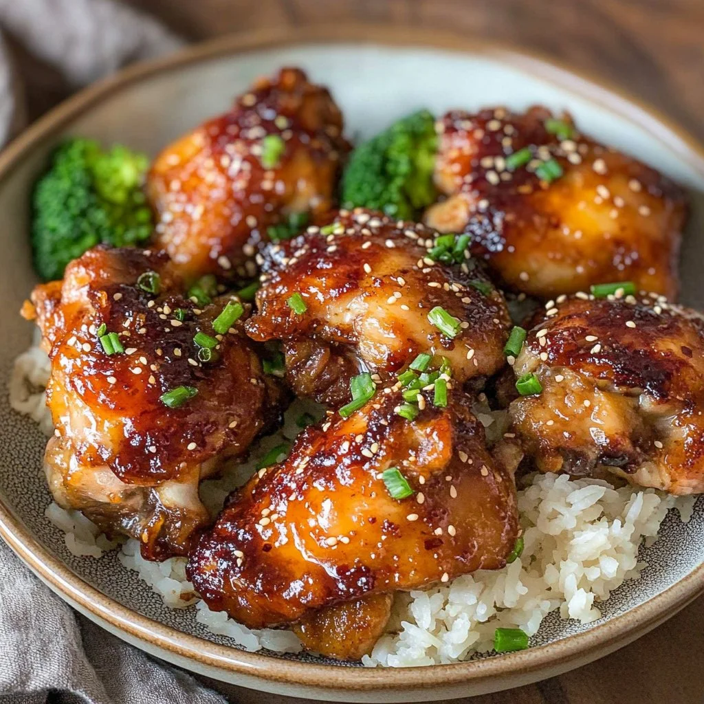 Easy Soy Garlic Chicken Thighs