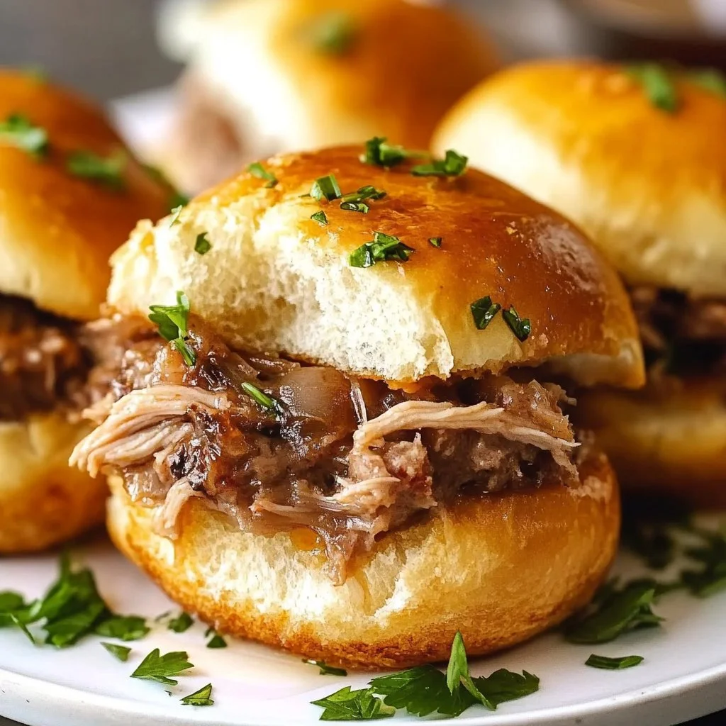 French Dip Sliders