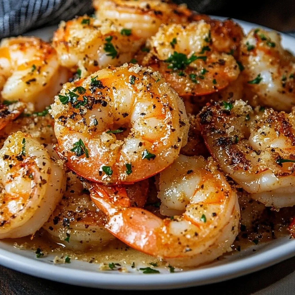 Garlic Parmesan Roasted Shrimp