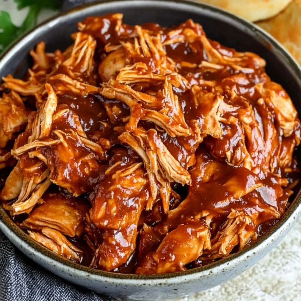 The Best Crockpot BBQ Chicken (Easy Pulled Chicken)