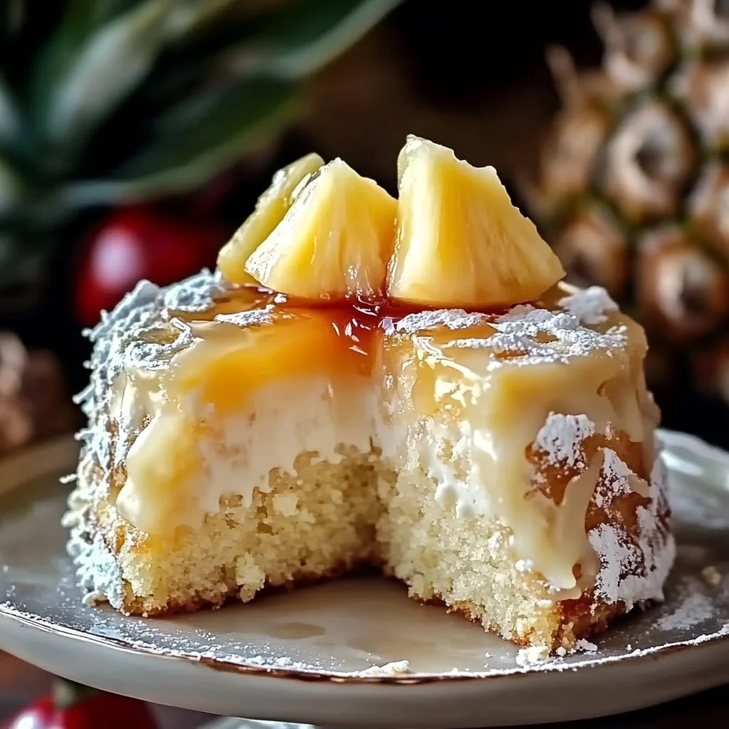 Juicy Pineapple Heaven Cake