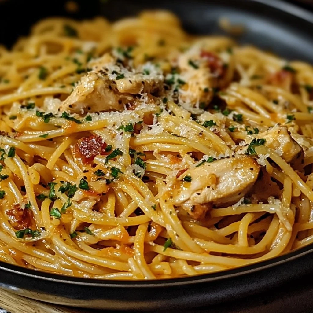 Monterey Chicken Spaghetti