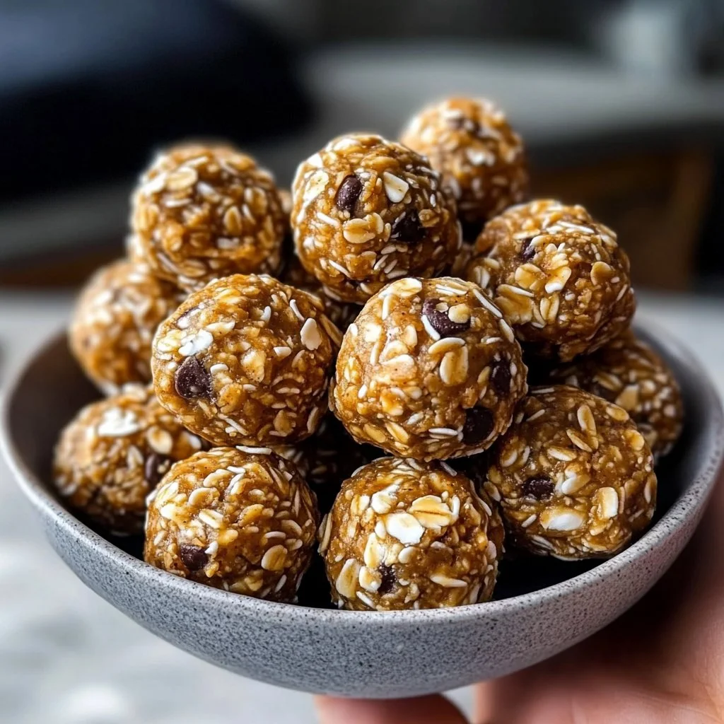 No-Bake Peanut Butter Energy Bites