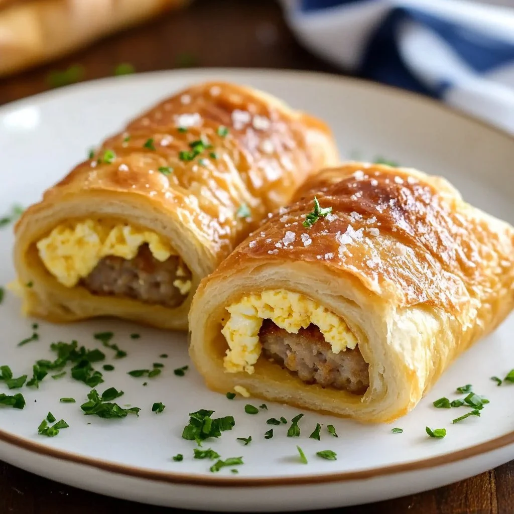 Sausage Egg Breakfast Roll-Ups – Quick & Easy Morning Treat! - mommyplates