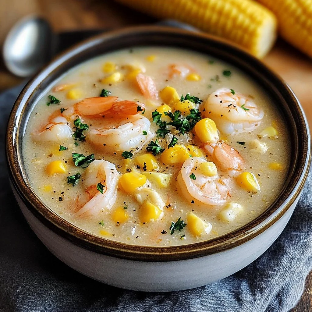 Shrimp and Corn Chowder: A Hearty, Flavorful Delight