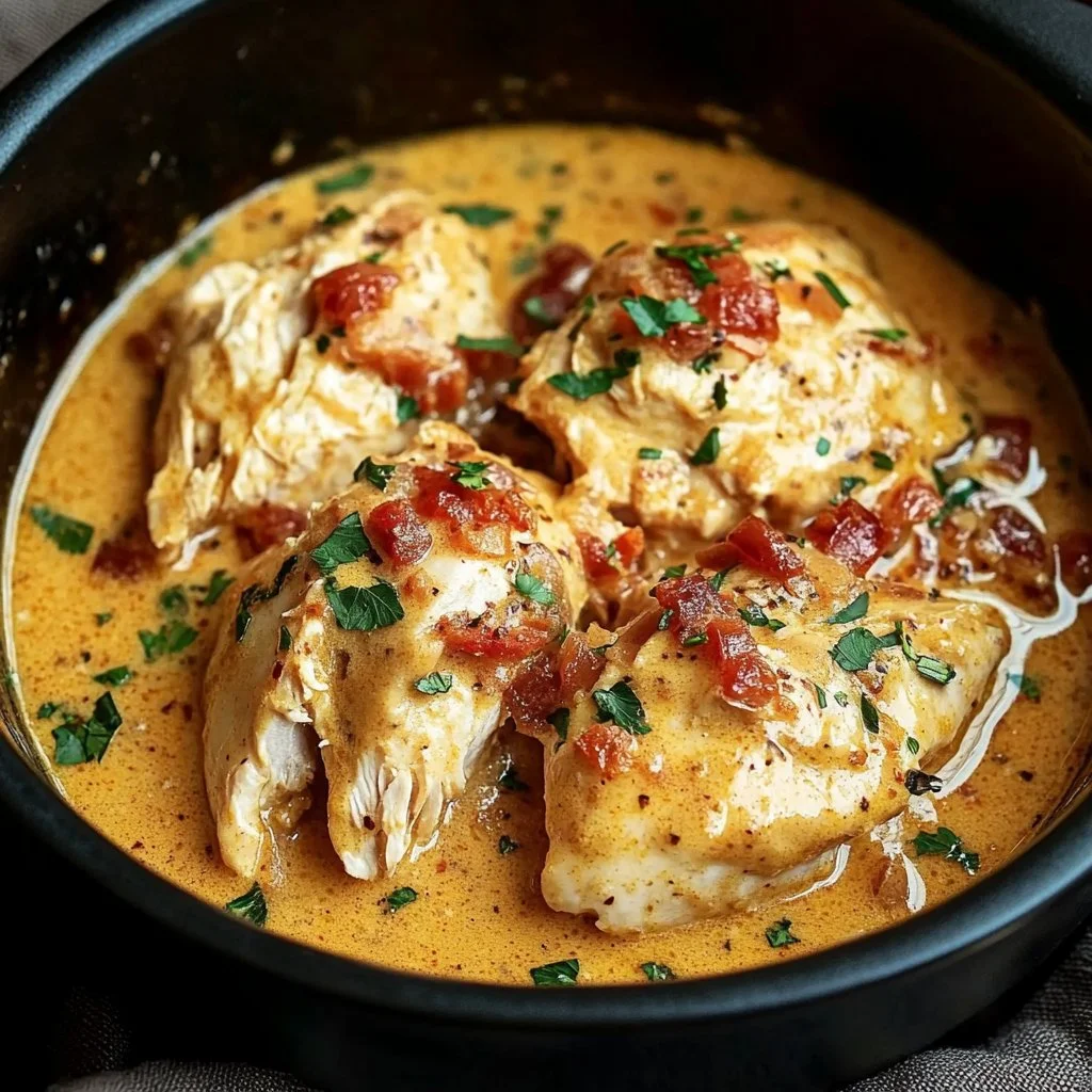 Easy Slow Cooker Crack Chicken