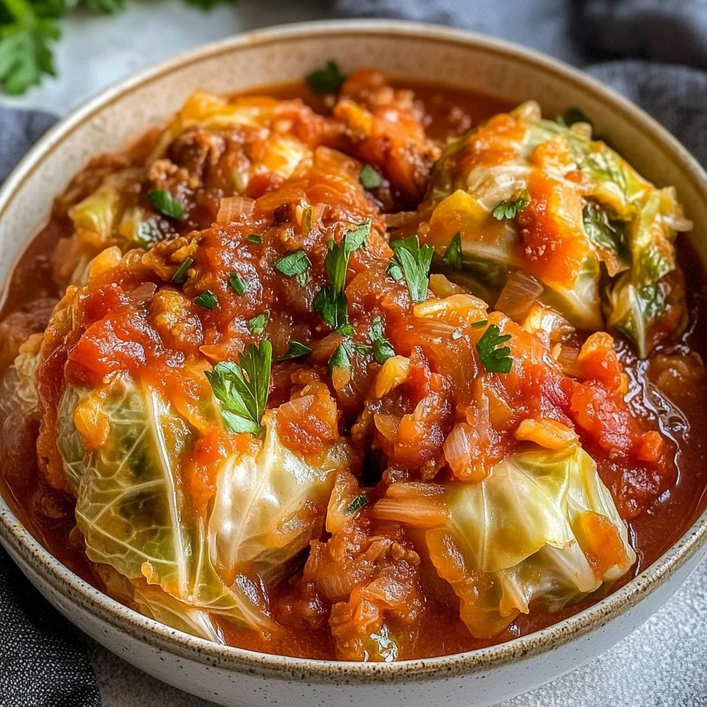 Slow Cooker Unstuffed Cabbage Rolls