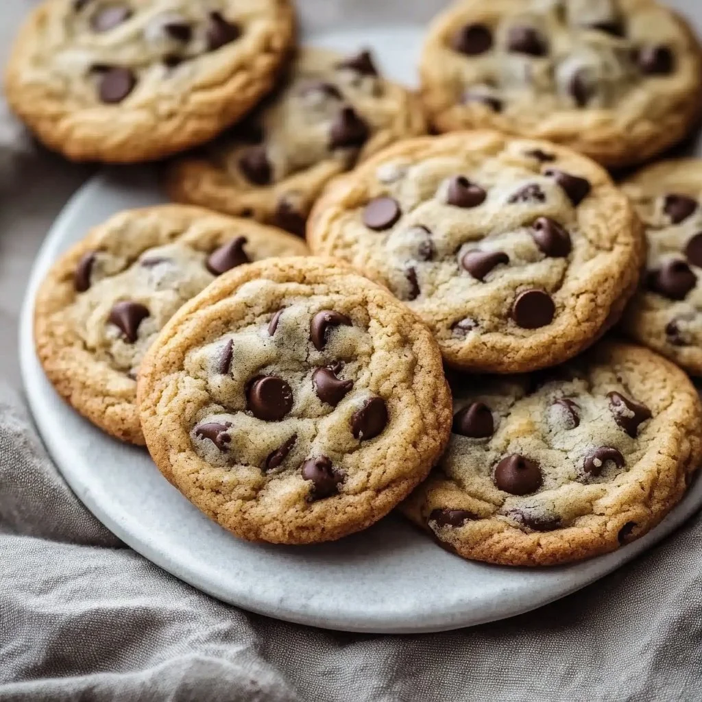 Soft and Chewy Chocolate Chip Cookies