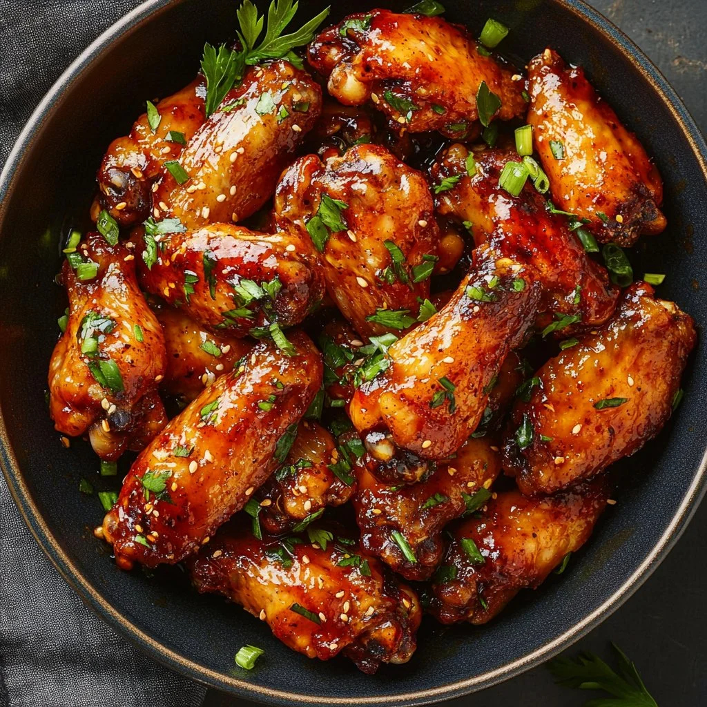 Sweet and Spicy Chicken Wings