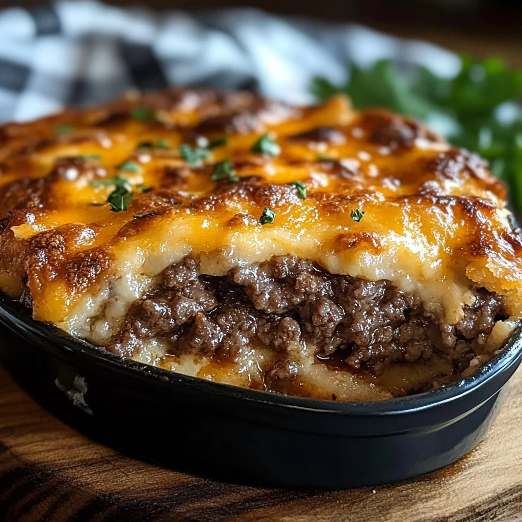 Amish Hamburger Steak Bake