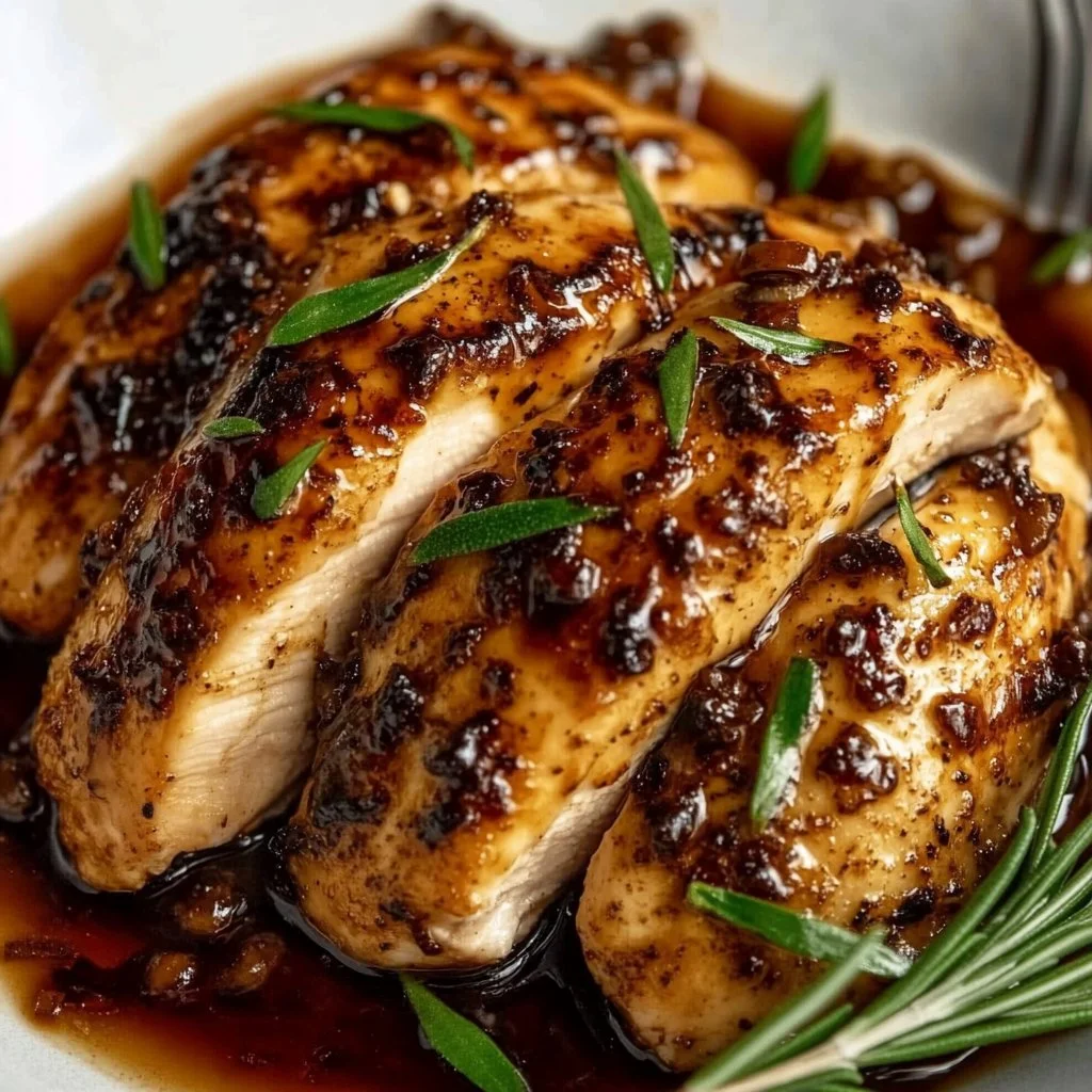 Balsamic Baked Chicken Breast