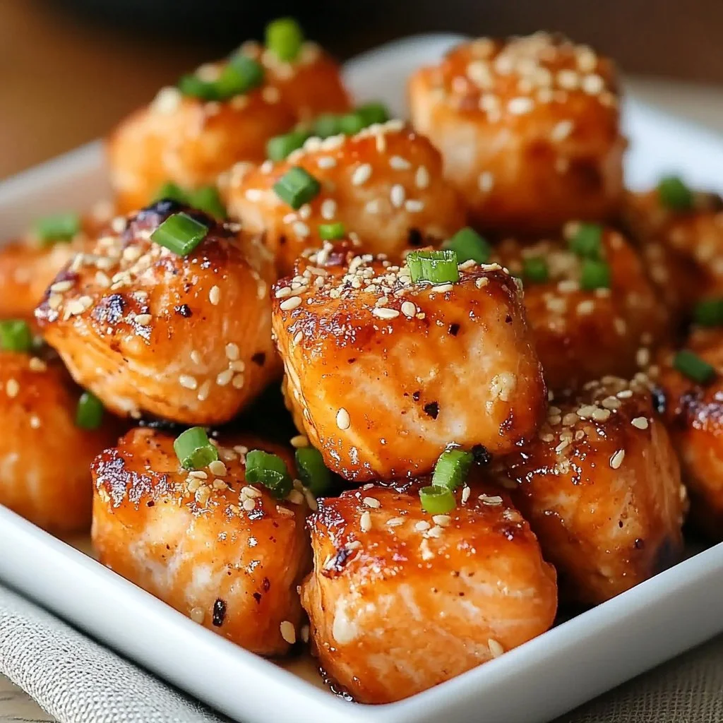 Bang Bang Salmon Bites