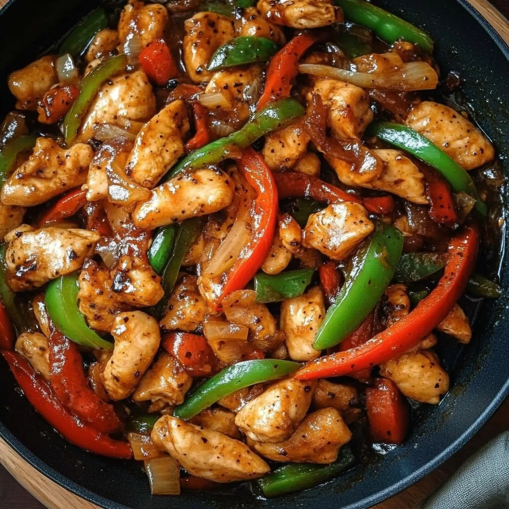 Black Pepper Chicken Stir-Fry