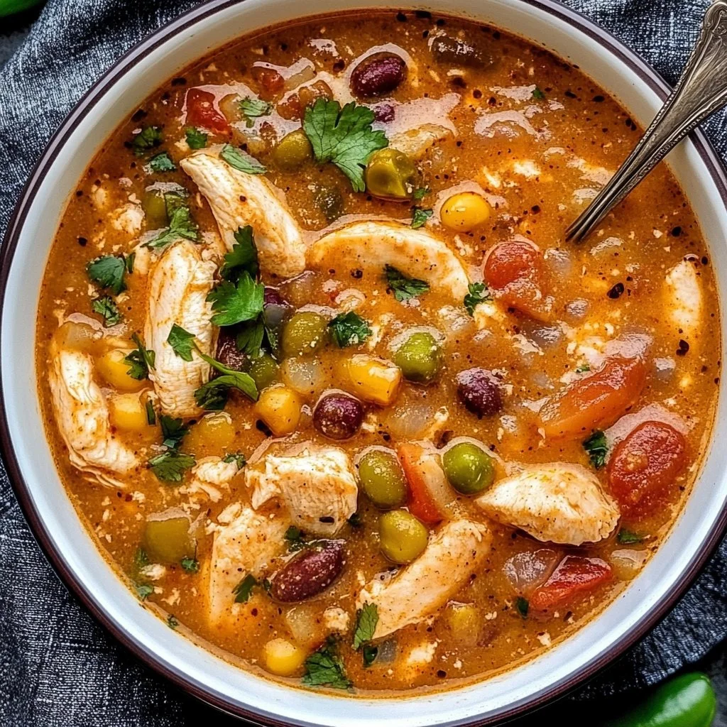 Cajun White Chicken Chili