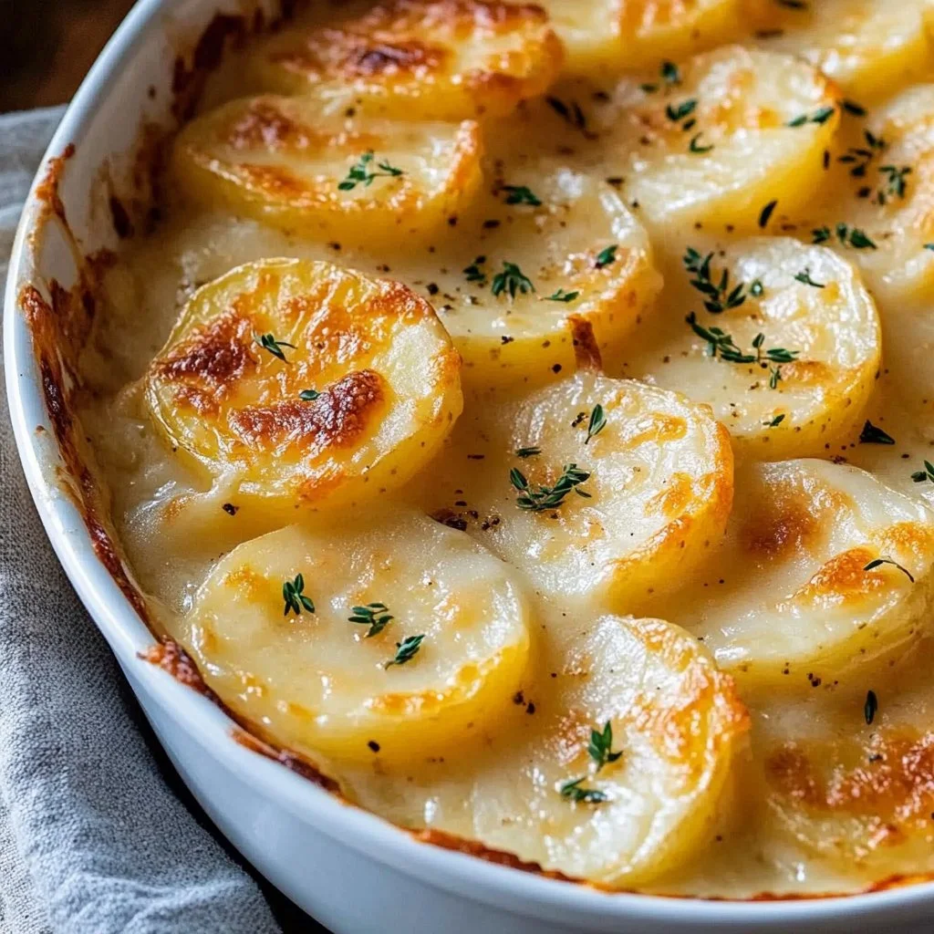 Fast Scalloped Potatoes: Your Cheesy Comfort Food Fix!