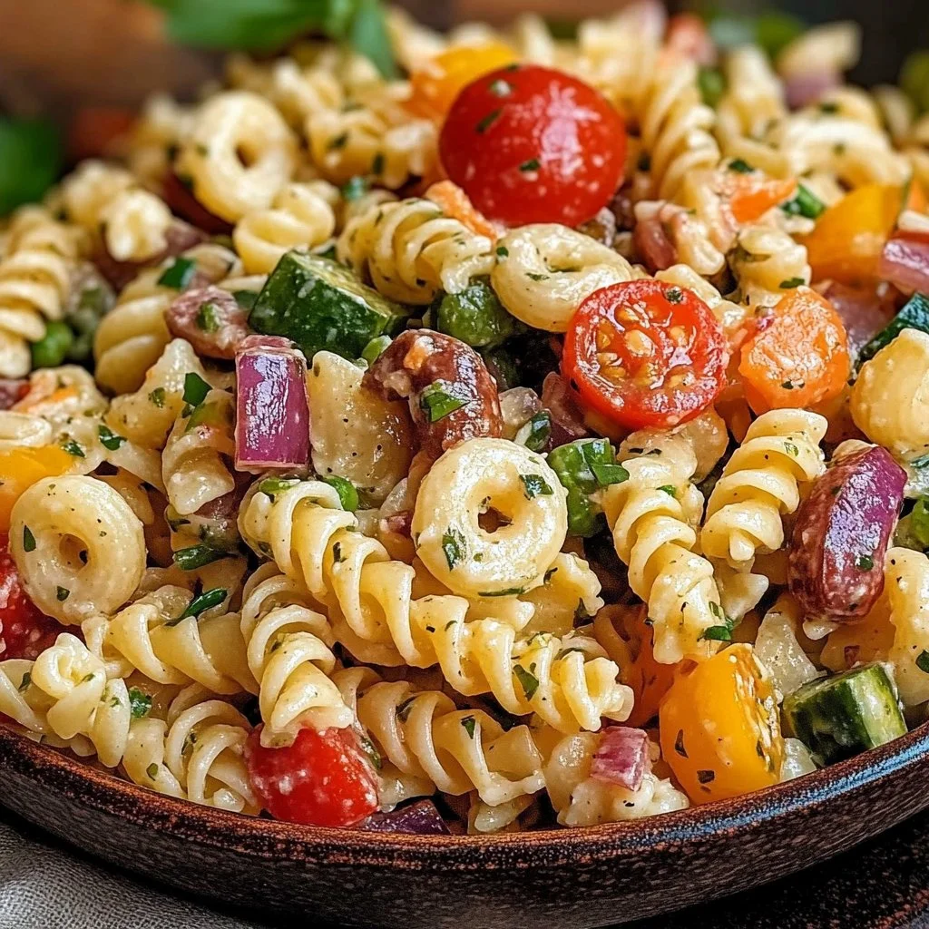 Classic Pasta Salad 1 Classic Pasta Salad