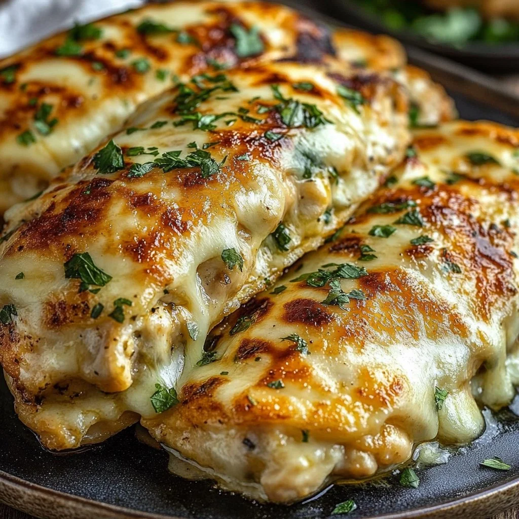 Cozy Cheesy Garlic Chicken Recipe