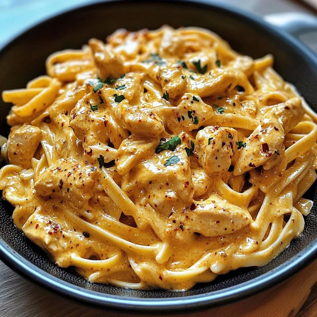 Creamy Cowboy Butter Chicken Pasta