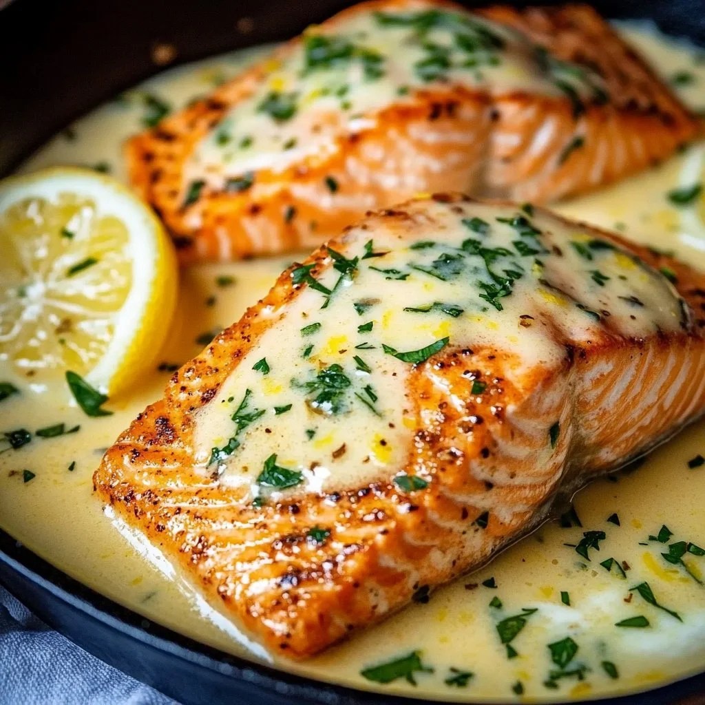 Creamy Lemon Butter Salmon that Elevates Your Dinner Game