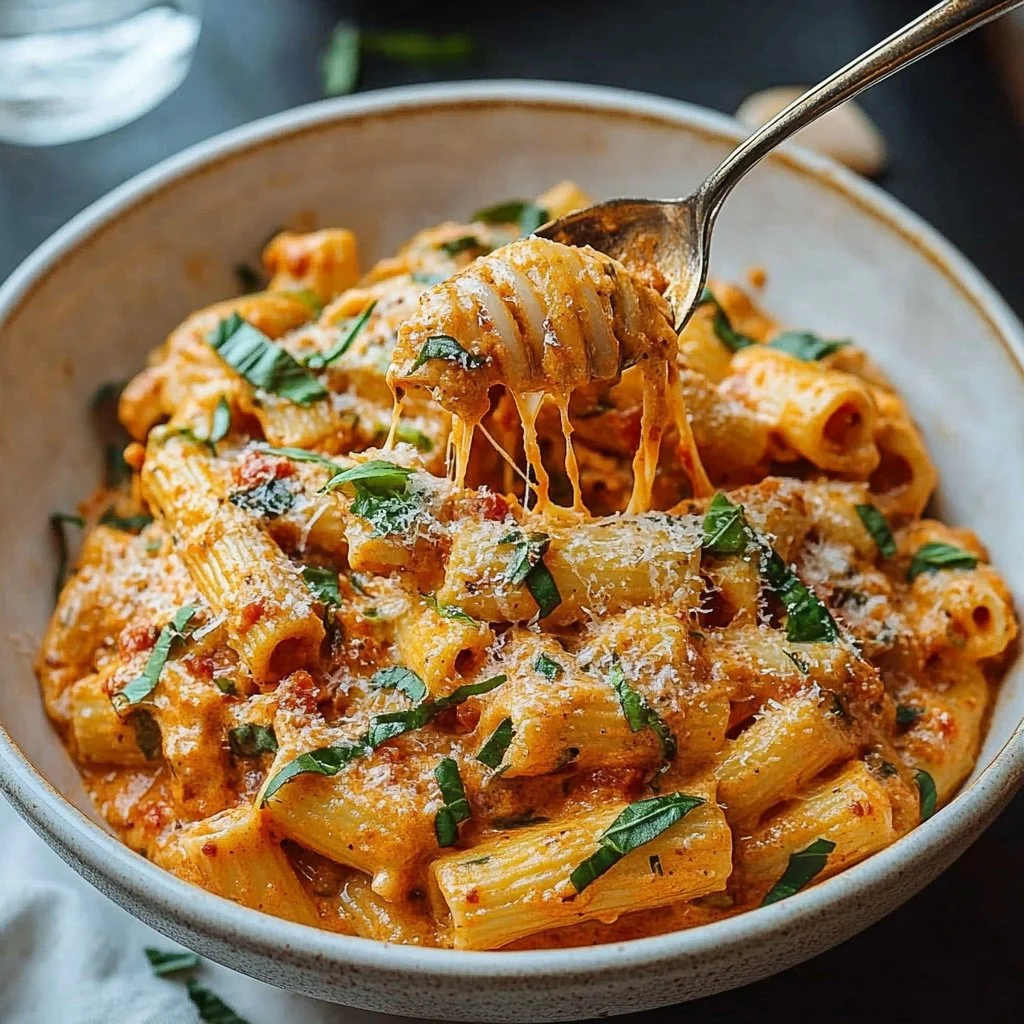 Creamy Tomato Garlic Pasta