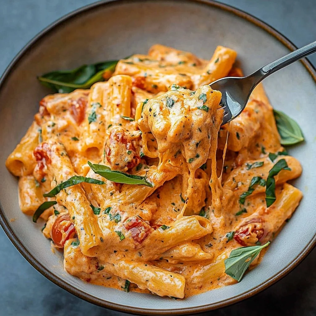 Creamy Tomato Garlic Pasta